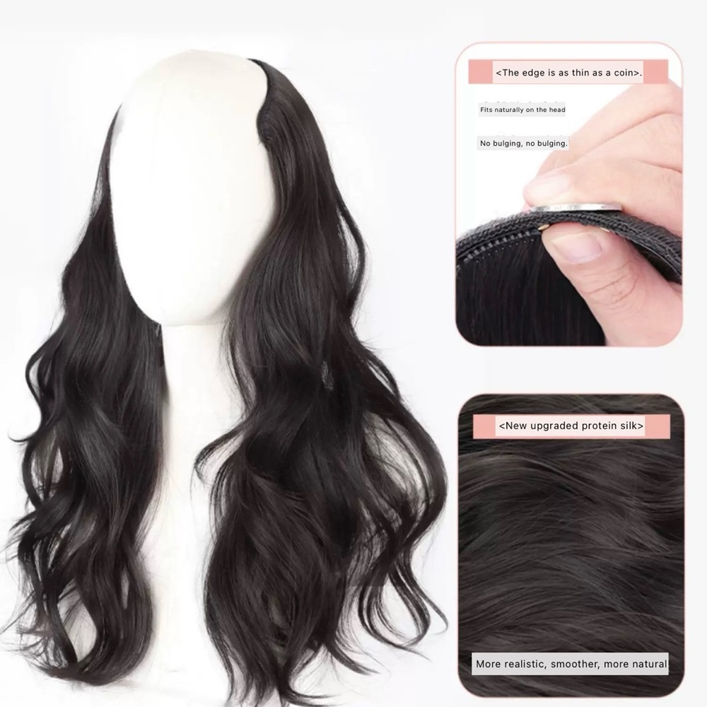 Women's Invisible Clip-In Hair Topper
